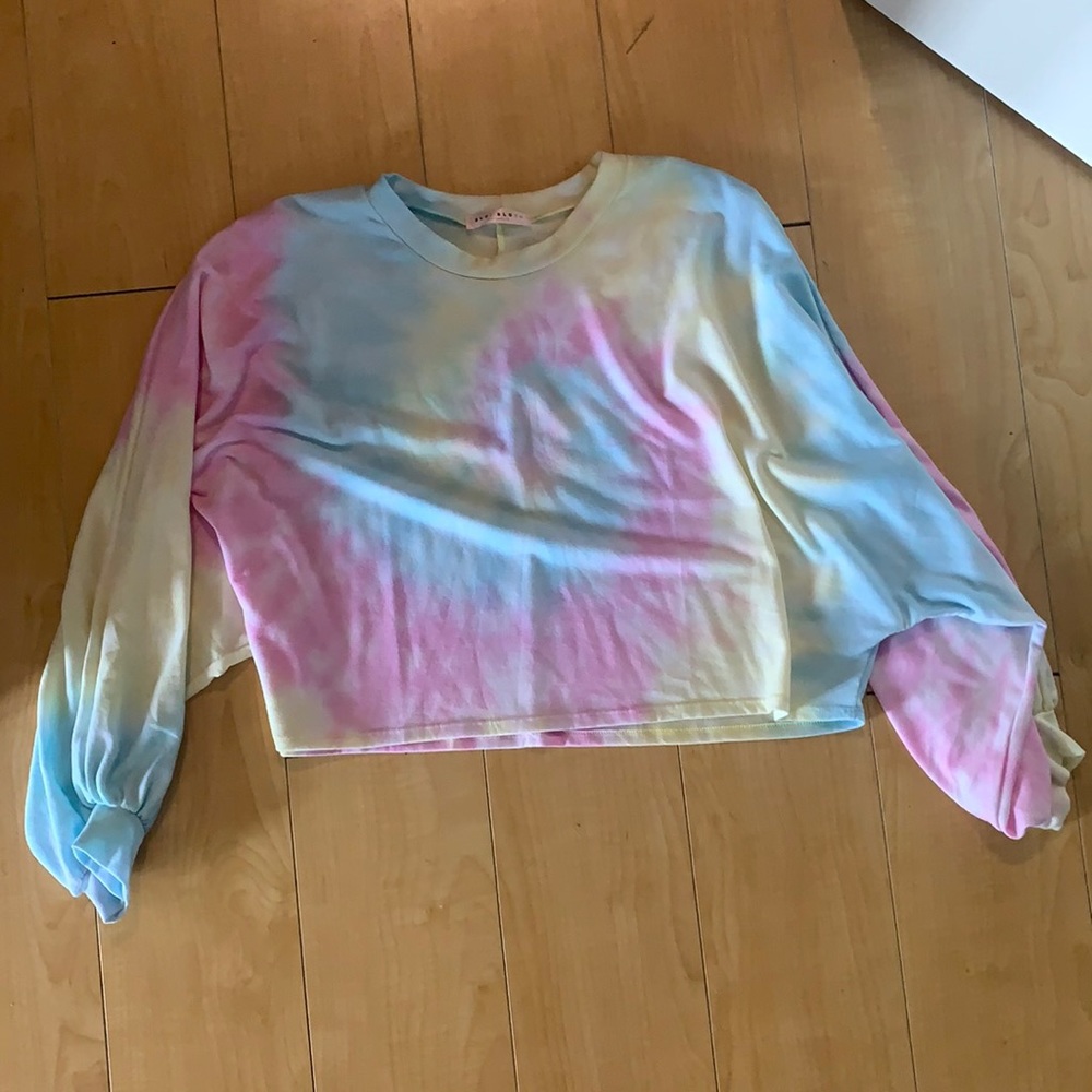 Tie dye crop top